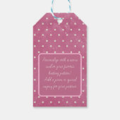 みにくいセーターのバレンタイン ギフトタグ (裏面)