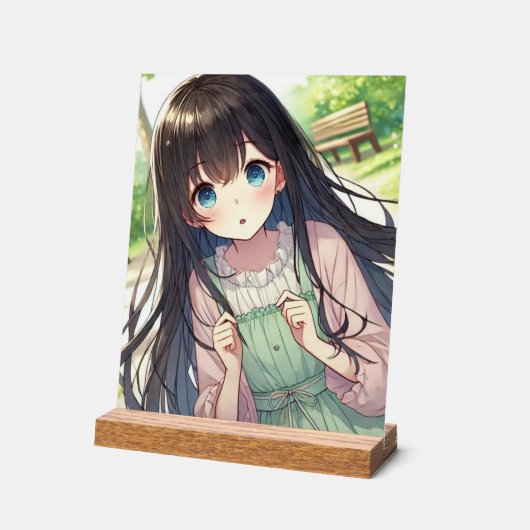 みはるん アクリルサイン (傾斜)