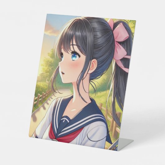 みはるん 台座サイン (正面)