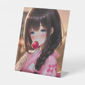 みはるん 台座サイン (正面)