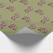 みみず ラッピングペーパー (角)