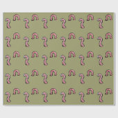 みみず ラッピングペーパー (フラット)