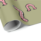 みみず ラッピングペーパー (ロールコーナー)