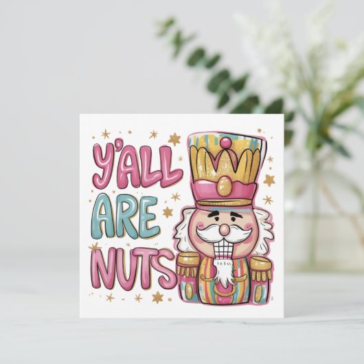 みんなおかしいわ コケット ナッツクラッカー クリスマス プレッピー (スタンド正面)