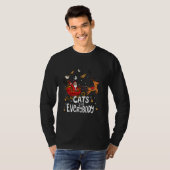 みんながみにくいクリスマス猫 Tシャツ (正面フル)