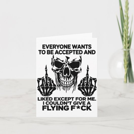 みんなが受け入れられて好きな人であることを望んでいるが私を除いて カード (正面)