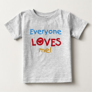 みんなが私を愛してる ベビーTシャツ