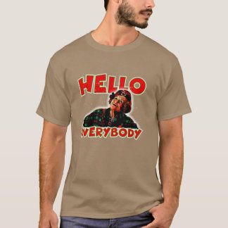 みんなこんにちは おもしろい Tシャツ