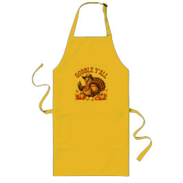 みんなでウェスタンスタイルの感謝祭を楽しもう ロングエプロン