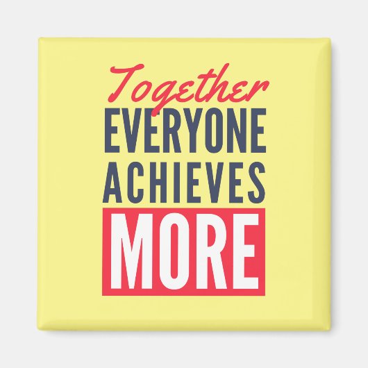 みんなでチームワークオフィスを充実 マグネット (正面)