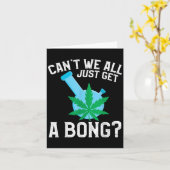 みんなでマリファナを吸おうよ カード (黄色い花)