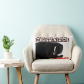 . .みんなでミスを犯す猫やる気を起こさせる引用文 ランバークッション (椅子)