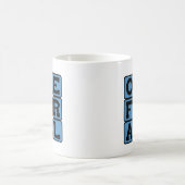 みんなで一つ、ボランティア精神 コーヒーマグカップ (中央)