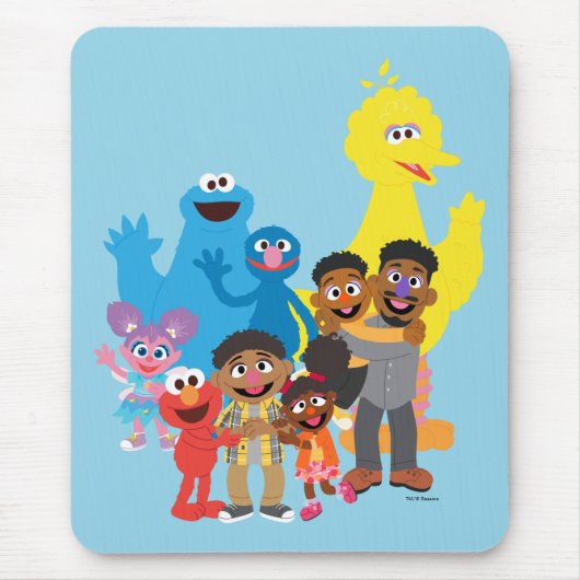 みんなで力を合わせよう マウスパッド (正面)