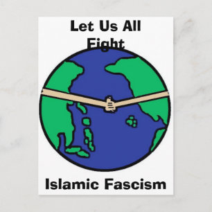 みんなで戦い、イスラムファシズム ポストカード