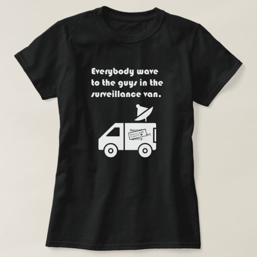 「みんなで手を振ろう…」Tシャツ Tシャツ (デザイン正面)