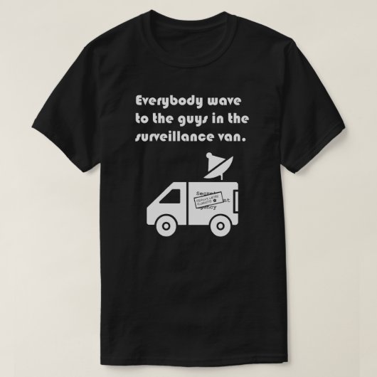 「みんなで手を振ろう…」Tシャツ Tシャツ (デザイン正面)
