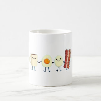 みんなで朝食を食べに行こう コーヒーマグカップ