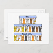 みんなで猫恋しく思を漫画しよう ポストカード (正面/裏面)