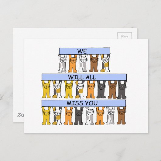 みんなで猫恋しく思を漫画しよう ポストカード (正面/裏面)