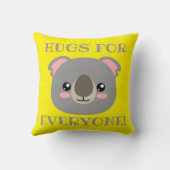 みんなのためにハグ！ クッション (裏面)