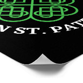 みんなのアイリッシュオンSt patricks day ポスター (角)