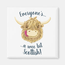 みんなのスコットランド人がハミッシュ・ハイランド・カウズに言われる！ マグネット