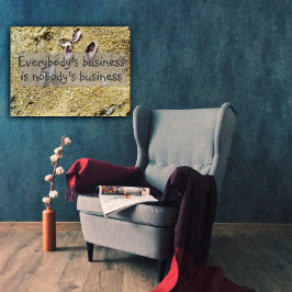 みんなのビジネス知恵ことわざポスター ポスター