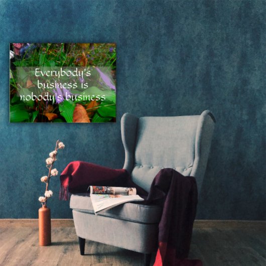 みんなのビジネス知恵ことわざポスター ポスター