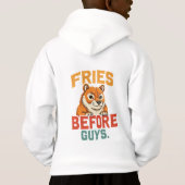 「みんなの前でフライドポテト」 (裏面)