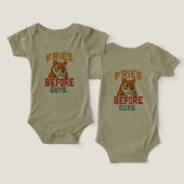 「みんなの前でフライドポテト」 (デザイン正面&裏面)