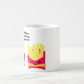 みんなの前でフライドポテト! コーヒーマグカップ (中央)