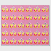 みんなの前でフライドポテト! ラッピングペーパー (フラット)