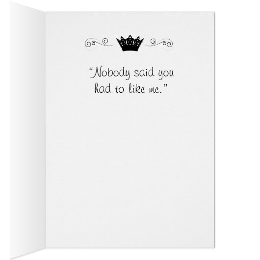 「みんなの女王」 (内側 (右))