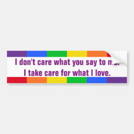 みんなの自由 バンパーステッカー