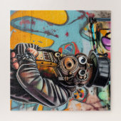 みんなの防毒マスクだ! ジグソーパズル (横)