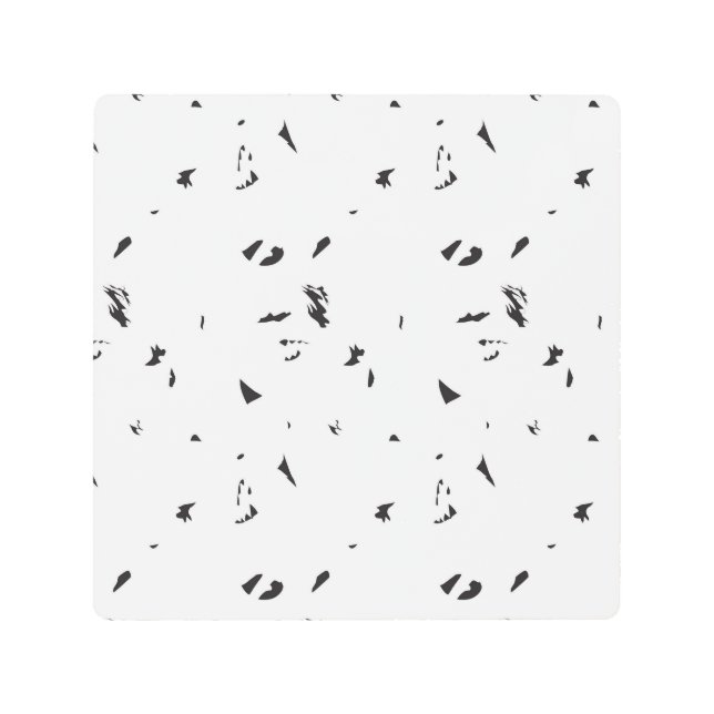 みんなへのクリスマスプレゼント | パーソナライズされたファン メタルプリント (正面)