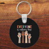 みんなようこそアイダホ先生 キーホルダー (正面)