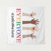 みんなようこそアイダホ先生 タペストリー (正面(横))