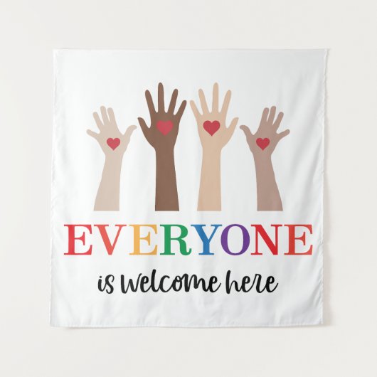 みんなようこそアイダホ先生 タペストリー (正面)