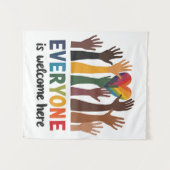 みんなようこそアイダホ先生 タペストリー (正面(横))