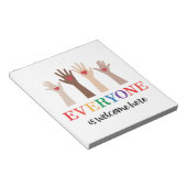 みんなようこそアイダホ先生 ノートパッド (アングル)