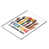 みんなようこそアイダホ先生 ノートブック (左側)