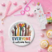 みんなようこそアイダホ先生 ペーパープレート (パーティー)