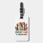 みんなようこそアイダホ先生 ラゲッジタグ (正面縦)