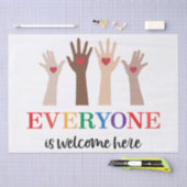 みんなようこそアイダホ先生 薄葉紙 (クラフト)