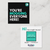 みんなを動かす スクエア名刺 (正面/裏面)