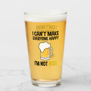 みんなを幸せにできない – ビールではない タンブラーグラス