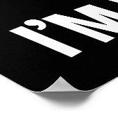 みんなを幸せにできない – ビールではない ポスター (角)