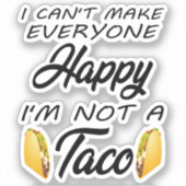 みんなを幸せにできないCinco de Mayo おもしろい シール (正面)